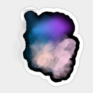 Color Abstraction Sticker